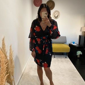 Club Monaco Wrap Dress